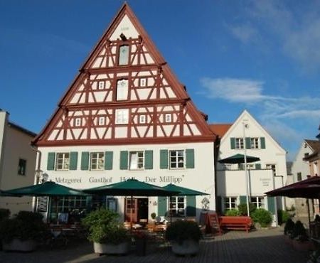 Metzgerei Gasthof Romantik Hotel Der Millipp Beilngries Exteriér fotografie