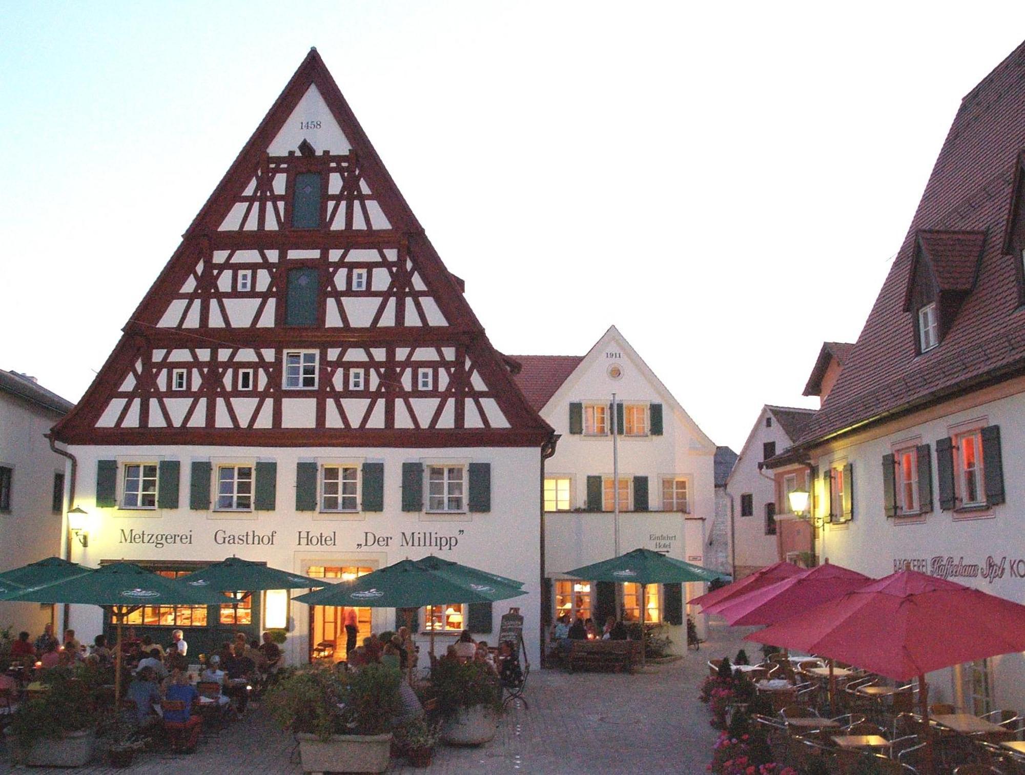 Metzgerei Gasthof Romantik Hotel Der Millipp Beilngries Exteriér fotografie